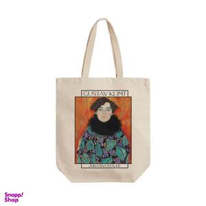 ساک خرید ترمه طراحان ایده مدل پرتره یوهانا استود از کلیمت کد art0093 - L