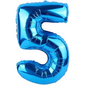 بادکنک فویلی فویل بالن مدل عدد 5