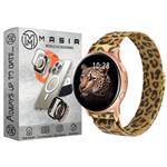 بند مسیر مدل Milanese Leopard Magnetic مناسب برای ساعت هوشمند هایلو Solar Plus RT3 