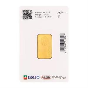 شمش طلا 24 عیار زیوتو مدل Au-p10 -