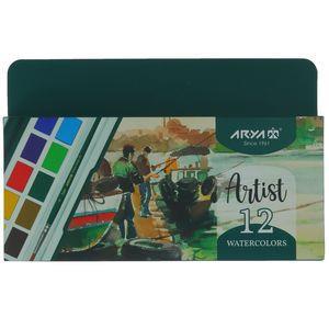 آبرنگ 12 رنگ آریا طرح  قایقران