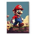 دفتر شطرنجی 50 برگ مدوپد مدل سوپرماریو super mario کد DF2888