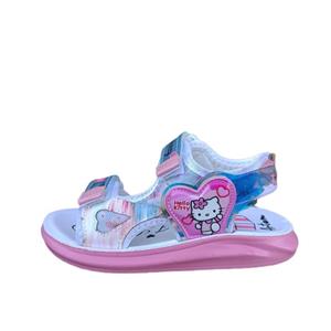 صندل دخترانه مدل کیتی کد t.j رنگ صورتی