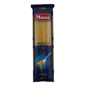 اسپاگتی قطر 1.4 مانا مقدار 500 گرم Mana Diameter Spaghetti g 