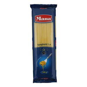 اسپاگتی قطر 1.4 مانا مقدار 700 گرم Mana Diameter Spaghetti g 