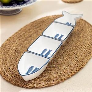 اردو خوری مادام کوکو مدل FISH3 مجموعه 4 عددی -