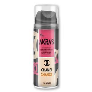 اسپری بدن زنانه آکراس مدل شنل چنس حجم 200 میلی لیتر