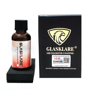 نانو سرامیک 10H بدنه خودرو گلس کلار مدل Diamond Coating به همراه پد