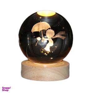 چراغ خواب مدل گوی کریستال شازده کوچولو