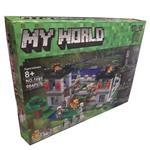 ساختنی مدل MY WORLD طرح ماینکرافت کد 1095