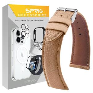 بند اسپریگ مدل Leather GIN TW مناسب برای ساعت هوشمند گلوریمی M1 Pro GS1 Calling Watch M2 Sprig Band For Glorimi 