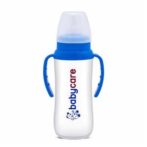 شیشه شیر بیبی کر مدل استوانه حجم 240 میلی لیتر