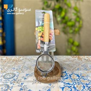 صافی چای کیچن تولز مدل دسته چوبی
