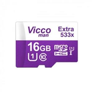 مموری 16 گیگ Vicco Extra 533X man VICCOMAN microSDHC 16GB Class10UHS I U1 80 MB S 