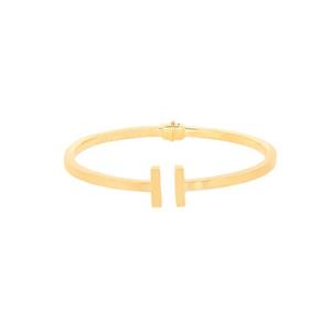 بنگل طلا 18 عیار زنانه ماوی گالری مدل تیفانی 2 -