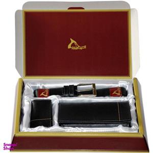 ست هدیه مردانه آدین چرم مدل DS3.M