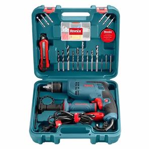 ست ترکیبی دریل برقی 33 پارچه رونیکس مدل RS-0008