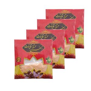 پودر زعفران قائنات - 25 گرم بسته 4 عددی