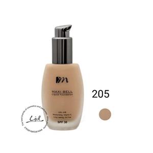 کرم پودر مکسی بل مدل llv شماره 205 حجم 35 میلی لیتر