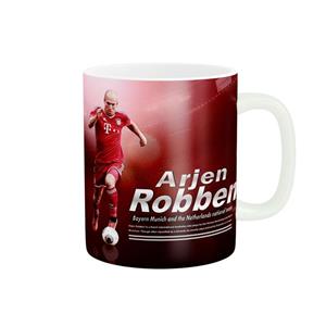 ماگ زیگورات مدل آرین روبن Arjen Robben کد 1135