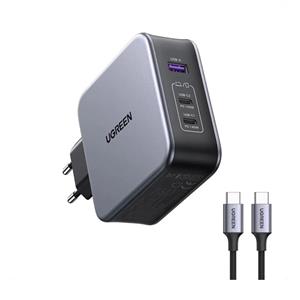 شارژر دیواری 140 وات یوگرین مدل 90549 به همراه کابل USB C