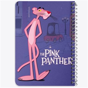دفتر لیست خرید 50 برگ خندالو طرح پلنگ صورتی Pink Panther کد 1403