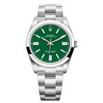 ساعت مردانه رولکس پرپچوال صفحه سبز Green Rolex Perpetual کد 1811