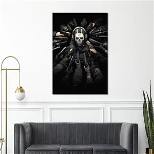 تابلو شاسی مدل کال اف دیوتی مدرن وار فر وارزون گوست COD call of duty کد GA 1008