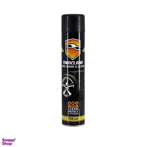 اسپری فوم براق کننده و واکس لاستیک تام کلین مدل TC-CT750Y22