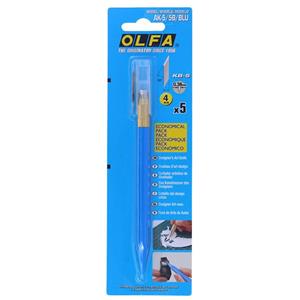 کاتر قلمی الفا مدل  AK-5/5B-BLU