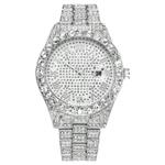 ساعت زنانه رولکس فول نگین سیلور Rolex Date-Just Diamonds 181۷A
