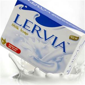 صابون دست و صورت شیر لرویا (LERVIA) 90 گرم ||