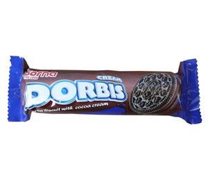 بیسکویت کاکائو با کرم کاکائو دربیس درنا- 120 گرم