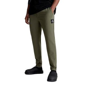 شلوار مردانه سبز کلوین کلین مدل Skinny Terry Badge Joggers 