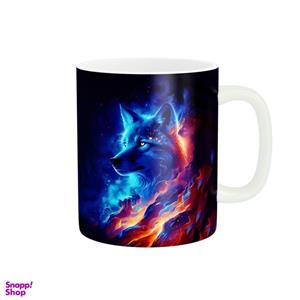 ماگ زیگورات مدل روباه رنگی کد 759
