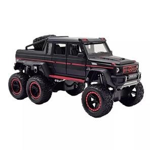 ماشین بازی ناب سل مدل فنردار فلزی بنز آفرود AMG G63 6x6