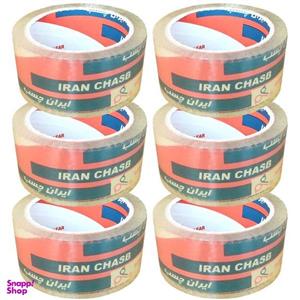 چسب پهن ایران چسب مدل 33m عرض 5 سانتی متر بسته 6 عددی