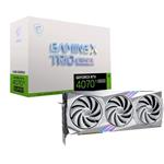 MSI GeForce RTX 4070 Ti Super 16GB Gaming X Slim White Graphics Card