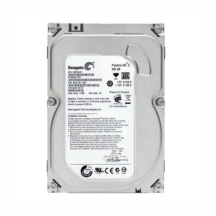 Laptop 320GB Sata 5400 RPM Hard Disk