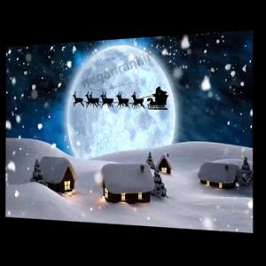 تابلو شاسی  بابانوئل و کادوهای کریسمس  مدل  AK10