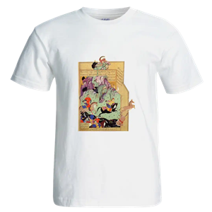 تیشرت مینیاتوری جنگ رستم و سهراب مدل i3