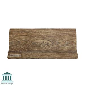 قرنیز PVC فندقی روشن مدل پارکتی کد 828