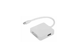 تبدیل مینی دیسپلی پورت به اچ دی ام آی3 کاره-Mini displayport to HDMI-DVI-DP