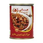 خوراک لوبیا چیتی با قارچ هانی مقدار 380 گرم