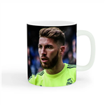 ماگ سرامیکی مدل سرخیو راموس sergio ramos کد wall-3843