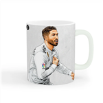 ماگ سرامیکی مدل سرخیو راموس sergio ramos کد wall-3836