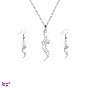 نیم ست نقره ترمه 1 طرح زهره کد L595
