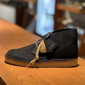 بوت چرم مردانه کلارکس Clarks Desert Coal