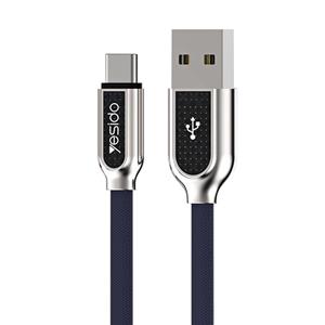 کابل تبدیل USB به USB-C یسیدو مدل CA-15 طول 1.2 متر 