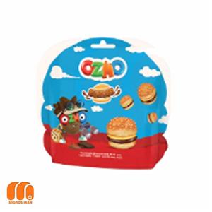 بیسکوئیت ساندویچ برگر اوزمو Ozmo Burger مدل گرم ایکس با برنج ترد 36 